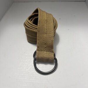 Men’s Carmel Tan D Ring Belt

Size 40”